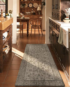 DEXI Kitchen Mats for Floor Cushioned Anti Fatigue, 23x59 Extra Large Wide Runner Rug Non Slip, Waterproof Soft Comfort Standing Rubber Padded, Brown