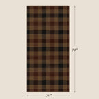 Easy Jute Neutral 3x6 Rugs for Entryway, Buffalo Plaid Outdoor Mat for Front Door, Washable Rugs for Entryway Indoor, Small Living Room, Non Slip Farmhouse Checkered Black and Beige Décor