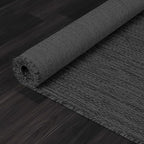 Washable Indoor Outdoor Rug 10x14 Weather Resistant Area Rugs Modern Solid for Porch Deck Balcony Backyard Patio Outside Carpet (10 X 14 Dark Grey)