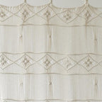 Macrame Curtain Handmade Woven Curtains, Door & Window Drapes,Divider Room Doorway Curtain,Natural Fiber, Stylish Handcrafted Door for Home Décor 42" W x 75" L