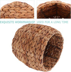 Seagrass Plant Basket Indoor Planter Basket Sundries Storage Woven Seagrass Wicker Planter Flower Pot 7.9in