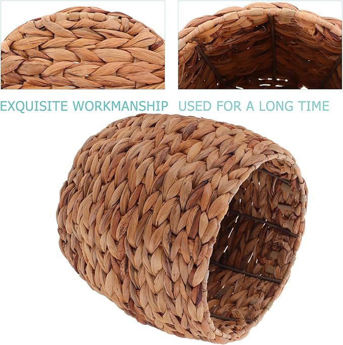 Seagrass Plant Basket Indoor Planter Basket Sundries Storage Woven Seagrass Wicker Planter Flower Pot 7.9in