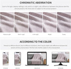 BOURINA Herringbone Throw Blanket,Soft Lightweight Cozy Throw for Bed Couch Decorative Blanket, Purple 50" x 60"