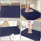 KMAT Kitchen Mat Cushioned Anti-Fatigue Floor Mat Waterproof Non-Slip Standing Mat Ergonomic Comfort Floor Mat Rug for Home,Office,Sink,Laundry,Desk 30"(L) x 20"(W),Blue