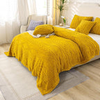 YUSOKI Twin XL Blanket Single Layer,Weight(3.1lb),370GMS-3D Stylish Design for Gift Home Decor (Mustard Yellow,65"x90")