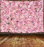 JAWO Floral Wall Tapestry for Girls, Colorful Yellow Rose Flower Tapestries Wall Hanging for Bedroom, Romantic Spring Aesthetic Tapestry Beach Blanket College Dorm Home Decor (71" W X 60" H)