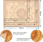 Spenlife Boho Sun and Sunflower Tapestry Bohemian Tapestry for Bedroom Vibrant Tapestries Wall Hanging Bedroom Living Room Wall Art and Home Decor 44x60