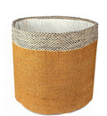 Planter Basket Modern Woven Basket for 10" Floor Indoor Planters, 12” x 12” Storage Organizer Basket Rustic Home Decor, Boho Chic Storage Earth-Friendly Cotton ECO-Twist Planter ( Style M37)