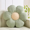 Flower Pillow Flowers Shaped Pillow Cushion Decorative Daisy Pillow for Bed Cute Throw Pillow Flower Floor Pillow Soft Seat Cushion Sage Cushion 19.6"