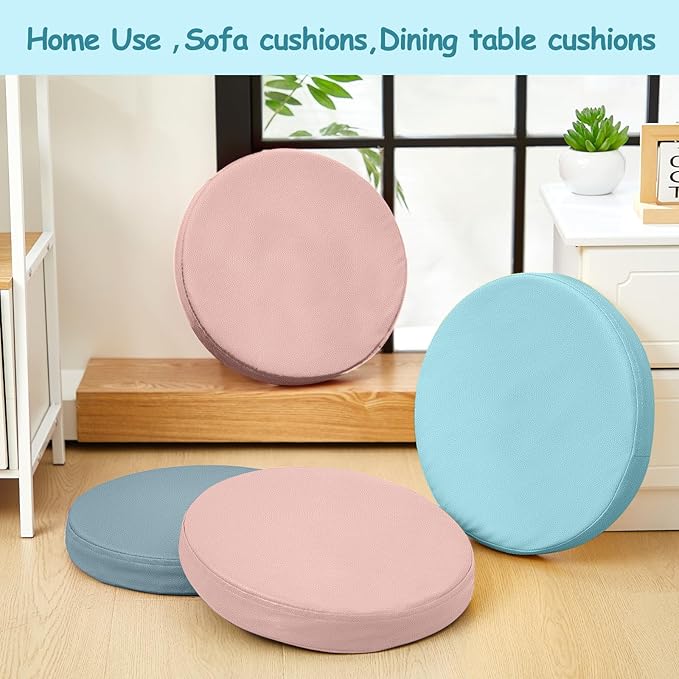 Juexica 3 Pcs Extra Thick Flexible Seating Floor Cushions Assorted Colored Pillow Floor Cushions for Classroom Soft Flexible Seating for Kids Learning Sitting Daycare School Chair (Morandi Colors)