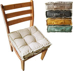 Verpert Square Thick Floor Seating Cushions,Solid Thick Tufted Cushion Meditation Pillow for Sitting on Floor,Tatami Pad for Guests or Kids Reading Nook,Yoga Living Room Sofa Balcony Outdoor (Beige)