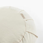 Myga Zafu Yoga Meditation Cushion with Washable Cover - Floor Cushion Pillow with Natural Buckwheat Filling - Soft Round Cotton Design for Meditating or Pranayama Exercises