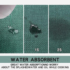 Kitchen Mat Set of 2 PCS, Christmas Cushioned Non Slip Rugs for Kitchen Floor, Absorbent Runner Comfort Standing Mats Washable for Kitchen, Office, Home (Green, 17.3"x47"+17.3"x30")