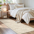 Runner Rug 2'x6' Washable Non-Slip Runner Rugs for Kitchen Bathroom Laundry Room Beige Vintage Floor Carpet Runners for Hallway Entryway