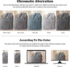 NEWCOSPLAY Super Soft Queen Blanket Light Grey Premium Silky Flannel Fleece 3D Ribbed Jacquard Lightweight Bed Blanket All Season Use (Light Grey Ribbed, Queen(90"x90"))