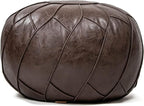 Moderner Pouf Ottoman Chocolate Brown Color