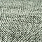 LUXE WEAVERS Solid Machine Woven Green 2x8 Area Rug, Indoor Stain-Resistant Carpet