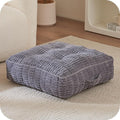 Floor Pillow Cushion for Adults, Meditation Cushion Pillow, Large Square Floor Sitting, for Tatami Living Room or Yoga, 22x22 Inch