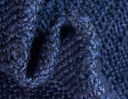 Unique Loom Braided Jute Collection Area Rug - Dhaka (5' 1" x 8' Rectangle, Navy Blue)