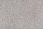 Easy Jute Door Mat, 2x3, Grey, Indoor, Outdoor, Silver, Solid, Rustic Style, Easy-Clean Rug, Woven, Carpet, for Living Room, Bedroom, Dining Room, Hallway, Office, Entryway or Patio, Deck, Porch