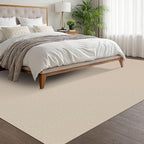 EARTHALL Woven Area Rugs 6x9 Ft Washable Living Room Rugs Non Slip Rubber Backed Dining Room Rug Braided Bedroom Rugs Indoor Floor Carpet for Living Room, Bedroom, Dining Room, Beige/Khaki