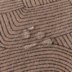 ROOMLIFE Brown Waterproof Sofa Cover, Boho Couch Cover for 3 Cushion Sofa, Non Slip Chenille Sofa Slipcovers for Dog, Washable Furniture Sofa Protector Cover with Tassel for Living Room, 71''X118”