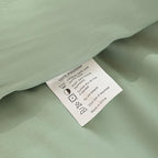 ROSGONIA Full Size Comforter Sets for Girls Boys Teens Sage Green, 3pcs(1 Comforter & 2 Pillowcases), Soft Kids Comforter Sets All Season Dorm Bedding