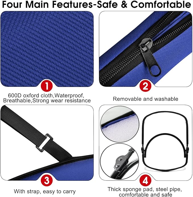 Stadium Seats Cushion for Bleachers with Strong Back Support, Folding Bleacher Seat with 20In Wide Cushion, 4LBS Lightweight, 6 Reclining Positions, Multifunctional Floor Chair for Indoor or Outdoor