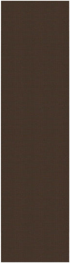 EARTHALL Woven Runner Rug 3x10 Ft Washable Runners for Hallways Long Non Slip Rubber Backed Kitchen Runner Braided Indoor Floor Carpet Runners for Entryway, Hallway, Kitchen, Brown
