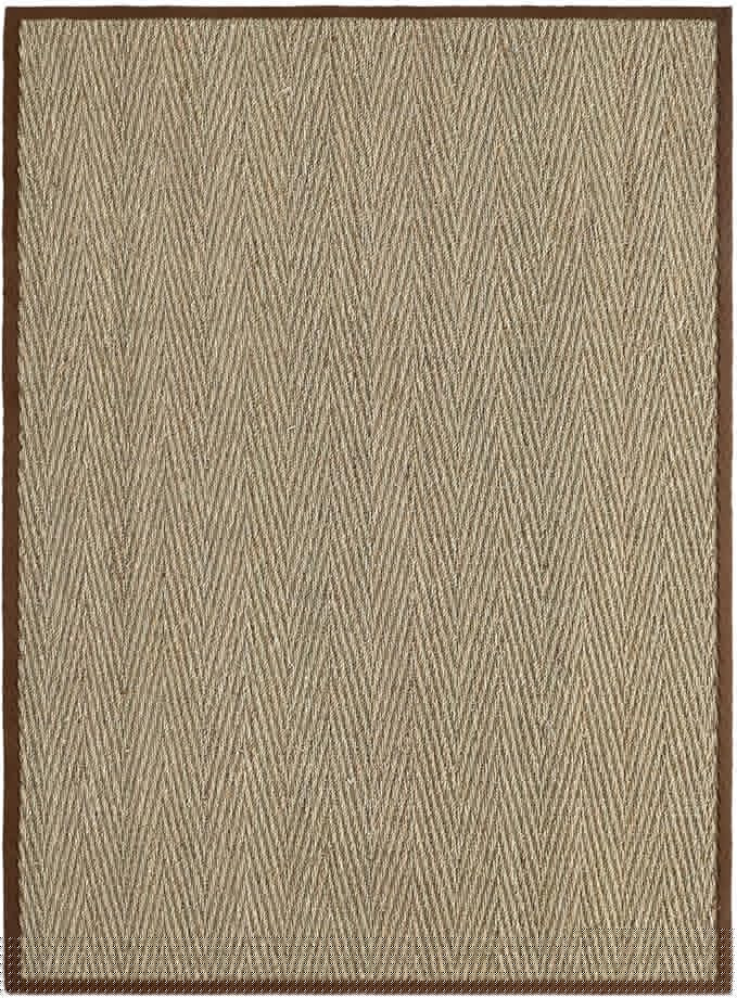 DEXI Area Rug Natural Fiber 5x8, Braided Woven Seagrass Rugs No Shed, Soft Neutral Rustic Carpet Mat for Indoor Entryway Outdoor Patio Dining Living Room Bedroom Farmhouse, Natural