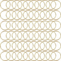 60Pcs Macrame Hoops Ring, BetterJonny 3 Inch Metal Craft Ring Gold Dream Catcher Rings Wreath Hoop Rings for Home Decorations DIY Crafts and Wall Hanging Crafts