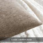MIULEE Pack of 2 Light Brown Decorative Pillow Covers 20x20 Inch Soft Chenille Couch Throw Pillows Farmhouse Cushion Covers for Home Decor Sofa Bedroom Living Room