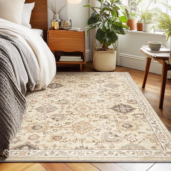 Washable Entryway Small Area Rugs: Door Mat Indoor Entrance 3x5 Rug Stain Resistant Non Slip Soft Carpet Rug for Kitchen Front Door Indoor Entrance Entry Bedroom Kids Room