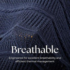 Boho Knitted Chenille Blanket with Tassels - Lightweight & Soft All-Season Throw - 3D Classic Pattern for Living Room Bedroom Couch, Royal Blue, Twin 60"x80"