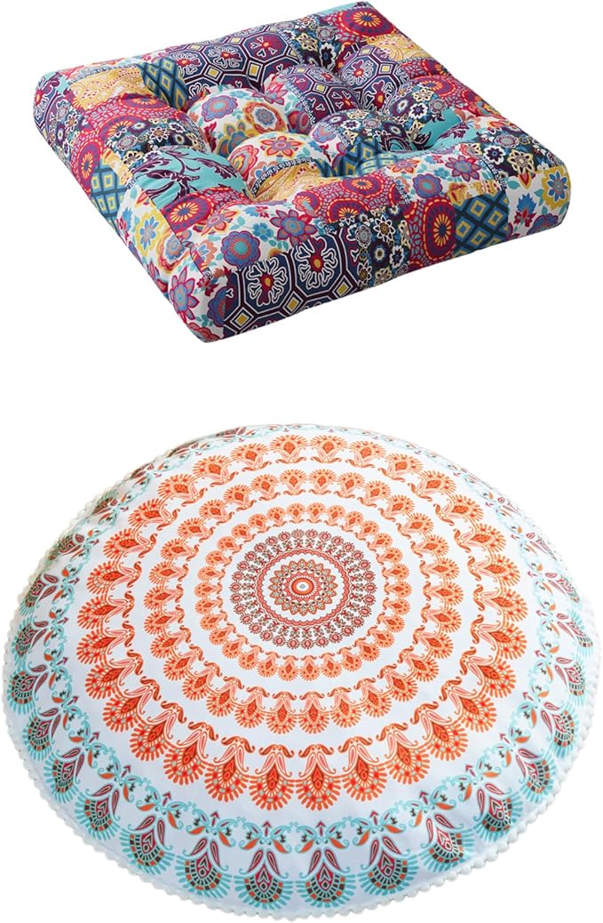 32 Boho Coral & 22 Boho Muti Ptchwork