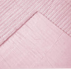 Better Trends Jullian Collection is Super Soft and Light Weight in Bold Stripes Design 100% Cotton Tufted Unique Luxurious Machine Washable Tumble Dry, Standard Sham, Pink