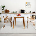 LUXE WEAVERS Stella Collection 246 Cream 4x6 Modern Abstract Area Rug