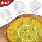 Mandala Meditation Cushion, Boho Meditation Mat, Meditation Pillows for Sitting on Floor, Cushions for Sitting in Home and Outdoor, Round Floor Pillows Cushion Seating for Yoga Accessories 22'' X 22''