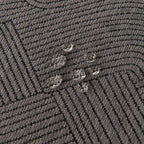 ROOMLIFE Dark Gray Waterproof Couch Cover Sofa, Chenille Couches Covers for 3 Cushion Sofas, Non Slip Soft Breathable Sofa Slipcovers for Pet, Washable Furniture Protector with Tassel,71''X134”