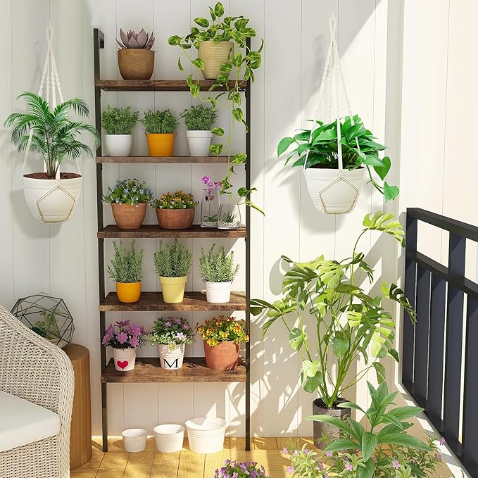FGSAEOR Macrame Plant Holder Indoor Outdoor, Hanging 3-15 inch Pot, Bearing 20lb Planters, DIY Handmade Hanging Planter Basket, 35-Inch Extra Long Strong Boho Home Décor (2-Pack) (Ivory)