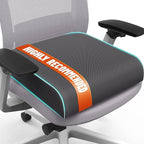 Seat Cushion for Tailbone Pain Relief, Office Chair Cushion, Memory Foam Large Chair Cushion with Non-Slip Cover for Soft Support at Office Chair, Car Seat, Airplane Grey/XLarge