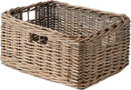 StorageWorks Pantry Baskets, Willow Storage Baskets for Organizing, Shelves, Pantry Organizers and Storage, Brown, 16 ½"L x 13"W x 7 ½"H