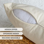 AVOIN colorlife Wildflowers Spring Antique Herbs Green Throw Pillow Cover, 12 x 20 Inch Flower Cushion Case Decoration for Sofa Couch