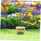 Boho Plant Stands Indoor Wooden Stool Display Stand for Home Minimalist Design