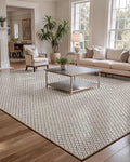 LUMI 8x10 Sisal Area Rug for Living Room, Natural Handwoven Rugs Non Slip, Farmhouse Braided Carpets No Shedding for High Traffic, Dining Room, Indoor, Outdoor, Patio