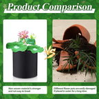 Norme 8 Pcs Aquatic Plant Pots for Pond, Pond Plant Baskets Heavy Duty Fabric Pots for Garden, Aquatic Plants, Bog Plants, Water Lily, Lotus, Flower(6 x 6 Inch)