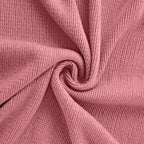 Vonty Dusty Pink Knitted Blanket with Tassels Fringe 50" x 60", Super Soft Knit Throw Blanket, Farmhouse Decorative Lightweight Blanket for Couch, Sofa, Bed