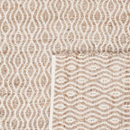 SAFAVIEH Cape Cod Collection Area Rug - 6' x 9', Natural, Handmade Flat Weave Jute, Ideal for High Traffic Areas in Living Room, Bedroom (CAP821I)