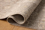 Loloi Magnolia Home by Joanna Gaines Pace Collection PAC-03 Taupe/Wheat 7'-8" x 7'-8" Round Area Rug