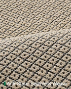 LUMI 4x6 Sisal Area Rug for Living Room, Natural Handwoven Rugs Non Slip, Farmhouse Braided Carpets No Shedding for High Traffic, Dining Room, Indoor, Outdoor, Patio